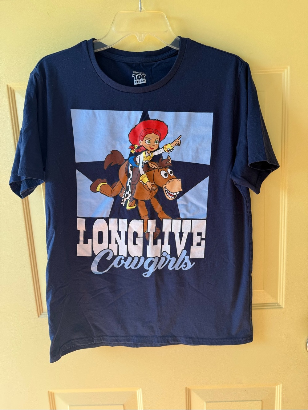 Toy Story Jessie 'Long Live Cowgirls' Navy T-Shirt